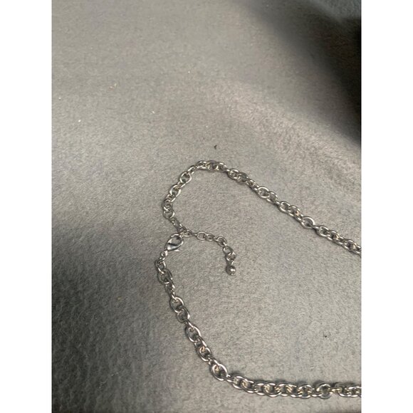 Multi-Strand Purple & Silver Color Beaded Necklace 34" - Picture 5 of 7